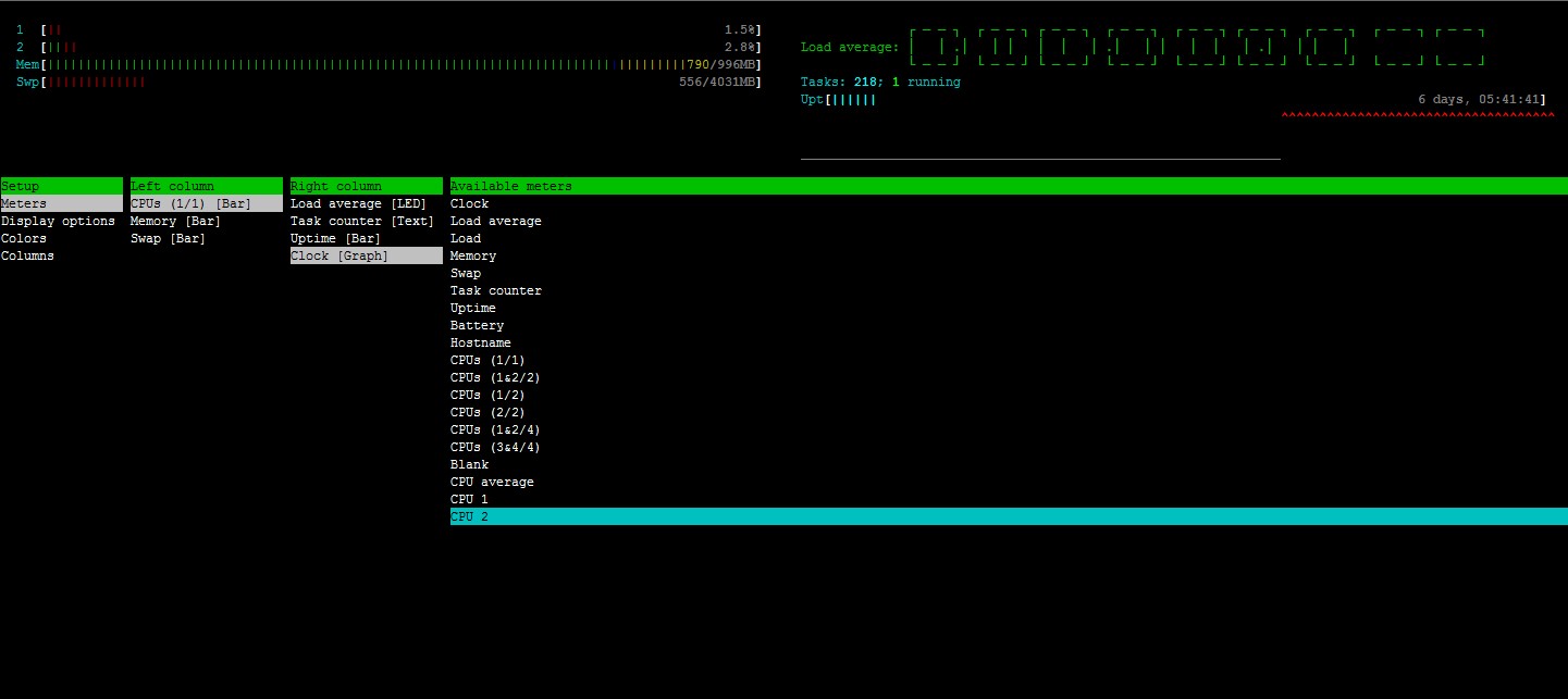 Linux下超级命令htop的学习使用